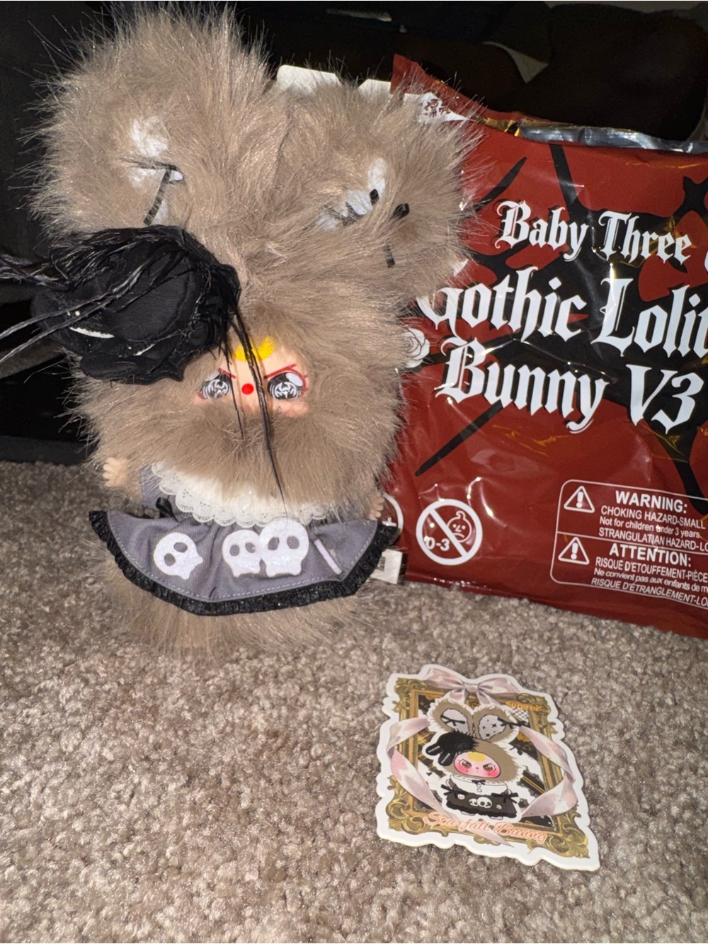 Baby Three Gothic Lolita V3 Blind Box Confirmed Surprise!